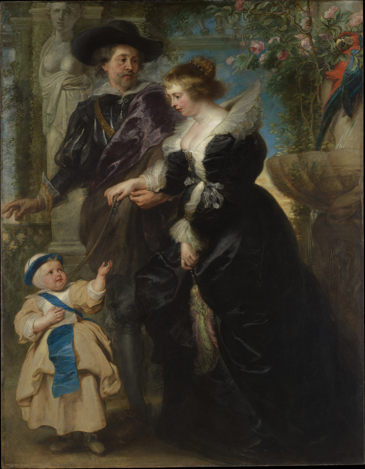 Rubens, Helena Fourment, and Their Son Frans