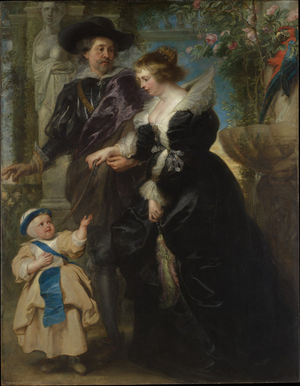 Rubens, Helena Fourment, and Their Son Frans
