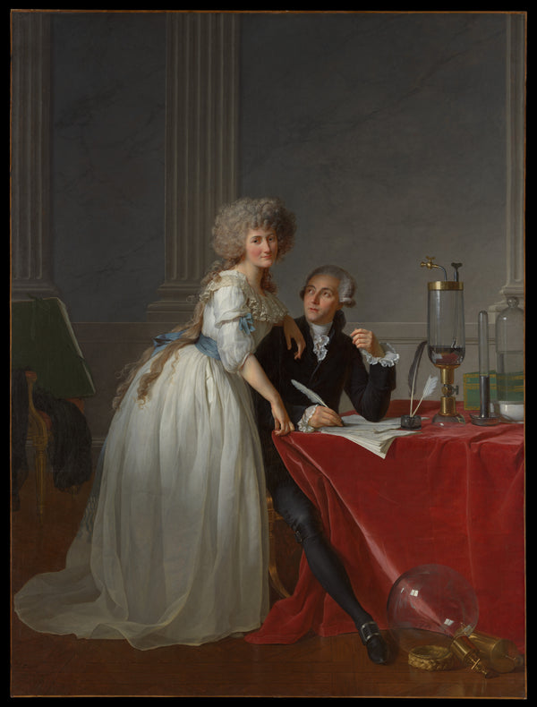 Antoine Laurent Lavoisier and Marie Anne Lavoisier